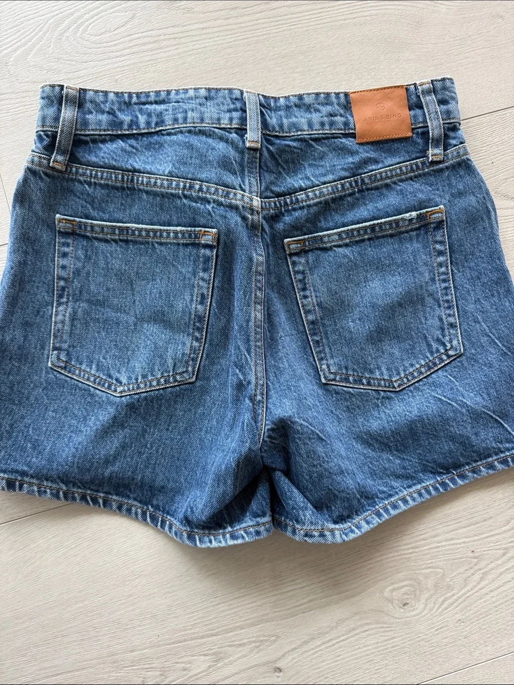 Women's Blue Denim Shorts